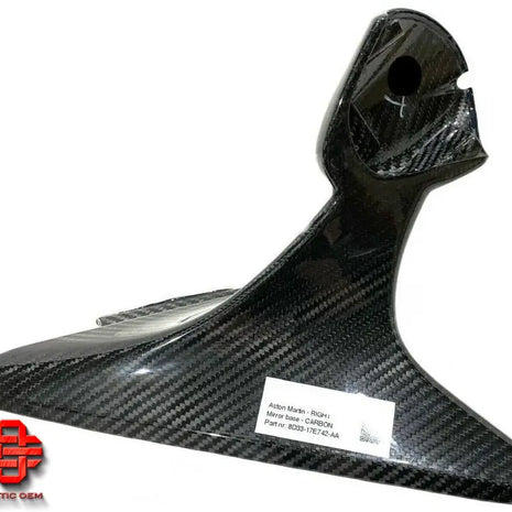 ASTON MARTIN CARBON RIGHT MIRROR BASE