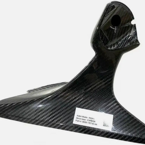 ASTON MARTIN CARBON RIGHT MIRROR BASE