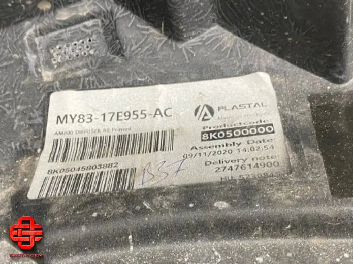 ASTON MARTIN DBX 2021 REAR BUMPER