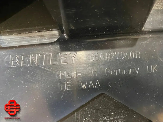 BENTLEY BENTAYGA TAILGATE ROOF REAR SPOILER SKIRT