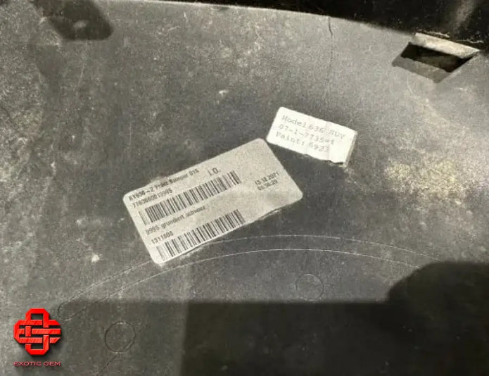 BENTLEY BENTAYGA V8 FRONT BUMPER