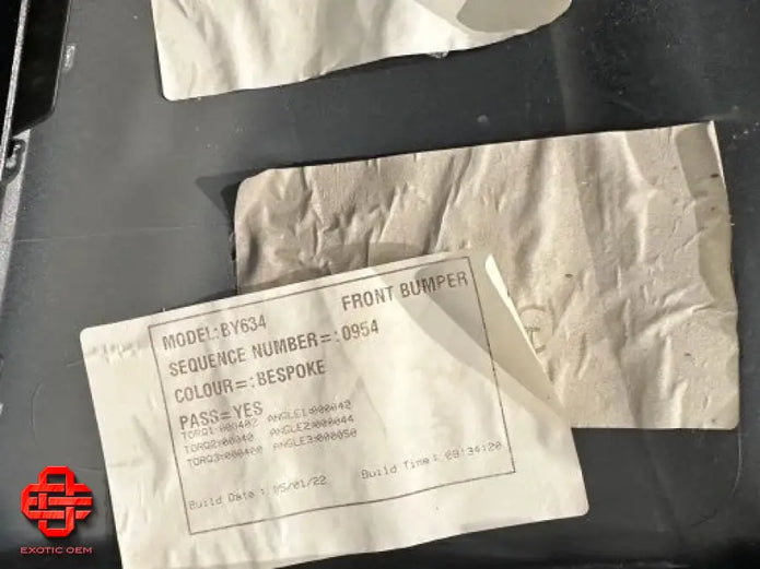 BENTLEY CONTINENTAL GT GTC FRONT BUMPER