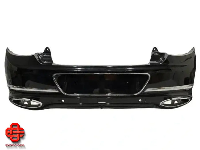 BENTLEY CONTINENTAL GT GTC REAR BUMPER ONYX