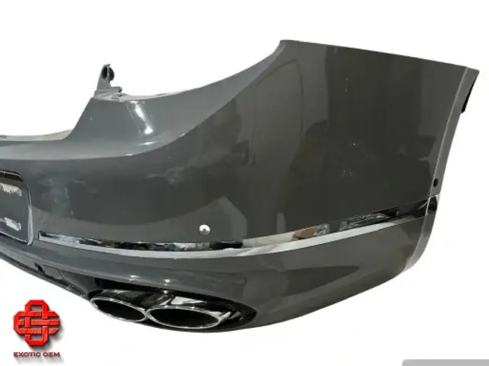BENTLEY CONTINENTAL GT REAR BUMPER GRAY