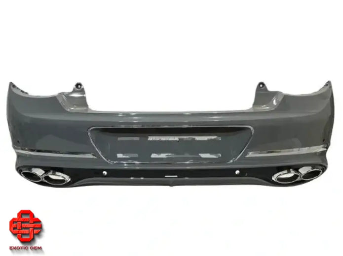 BENTLEY CONTINENTAL GT REAR BUMPER GRAY