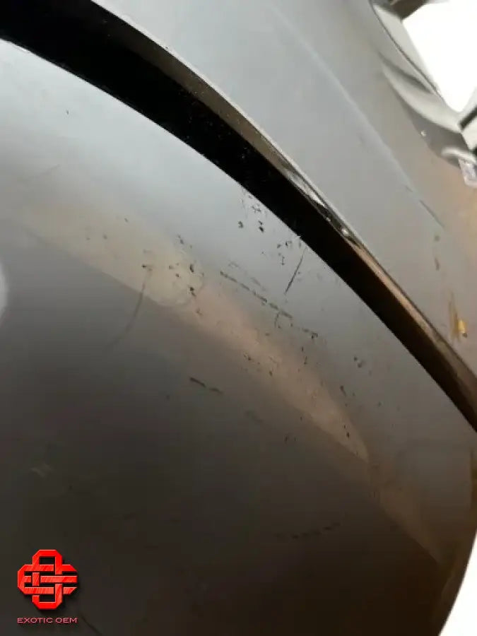 BENTLEY CONTINENTAL GT REAR BUMPER WHITE