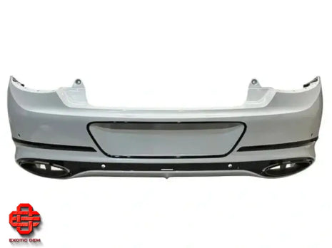 BENTLEY CONTINENTAL GT REAR BUMPER WHITE