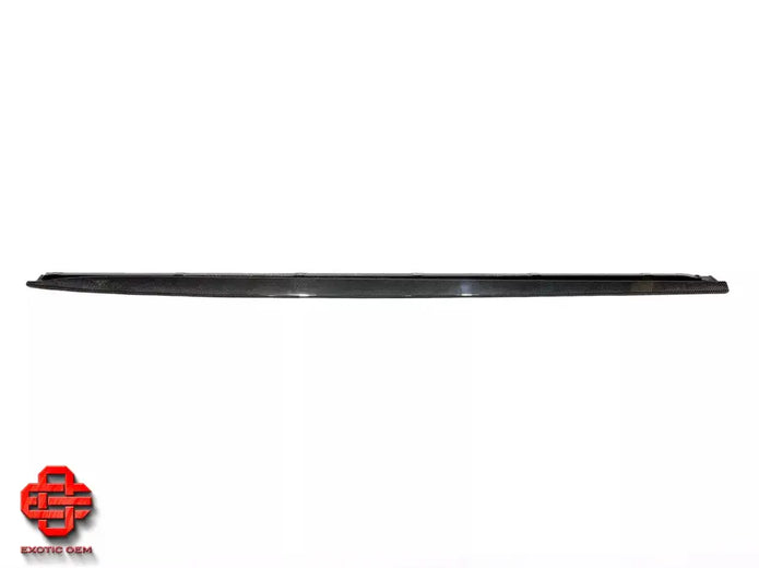 BENTLEY CONTINENTAL GTGTC CARBON SIDE SILL RIGHT DOOR SILL SCUFF PLATE
