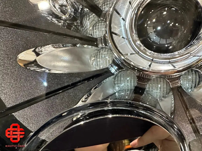 BENTLEY FLYING SPUR HEADLIGHT HEADLIGHT LH RHD DARK