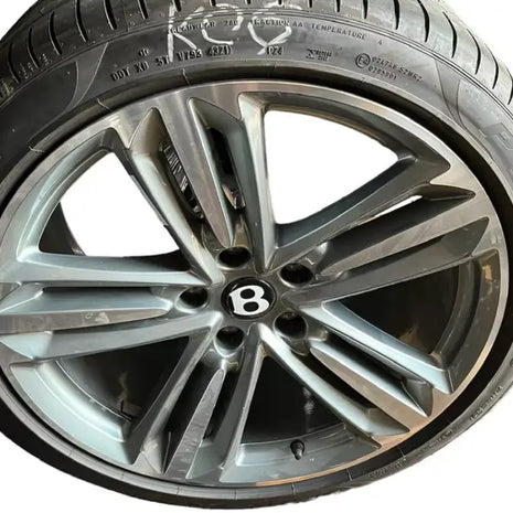 BENTLEY NEW CONTINENTAL GT 21” WHEELS SET POLISHED WHEELS SET