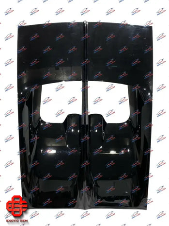 BUGATTI CHIRON REAR ENGINE BONNET COVER CARBON