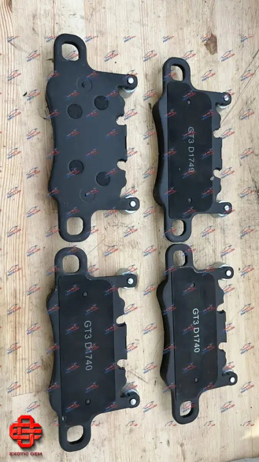 CERAMIC BRAKE PADS PORSCHE 991.2 GT3RS GT3 CAYMAN COMPLETE. A SET