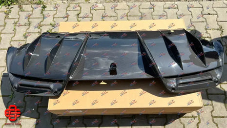 FERRARI 296 GTB REAR DIFFUSER CARBON FOR CAMERA OEM