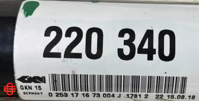 FERRARI 458 488 F8 AXLE SHAFT
