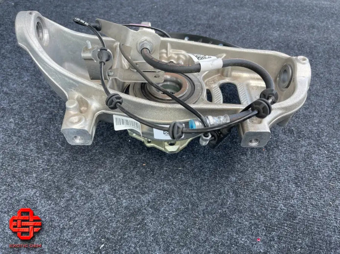 FERRARI 458 488 F8 SF90 FRONT STEERING KNUCKLE WHEEL HUB LEFT HUB CARRIER LEFT ABS