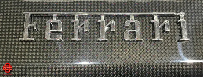 FERRARI 458 ITALIA CARBON DOOR SILL KICK PLATE LH