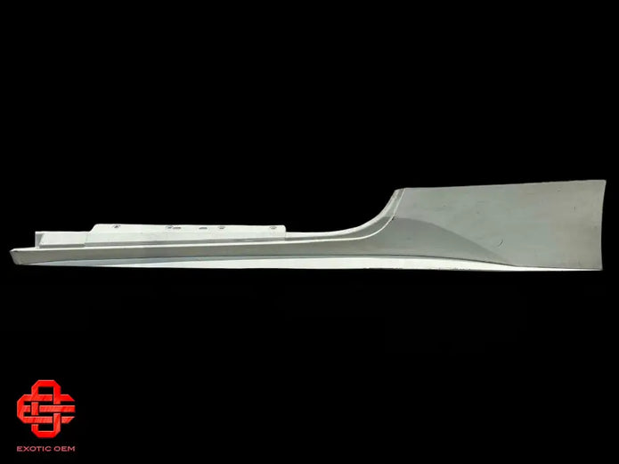 FERRARI 458 ITALIA DOOR SILL TRIM WHITE