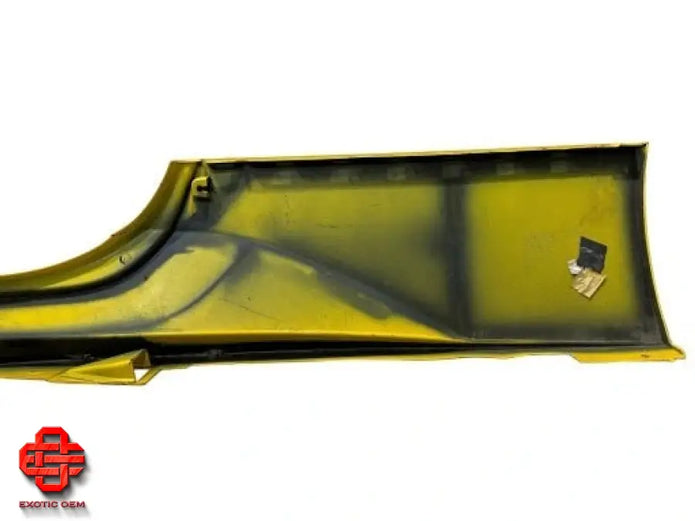 FERRARI 458 ITALIA DOOR SILL TRIM YELLOW