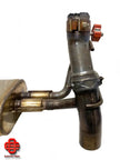 FERRARI 488 EXHAUST CENTRAL SILENCER EXHAUST MUFFLER