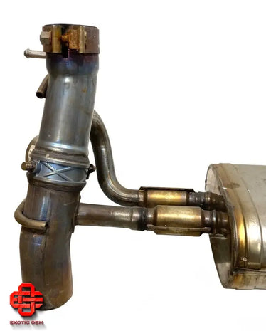 FERRARI 488 EXHAUST CENTRAL SILENCER EXHAUST MUFFLER