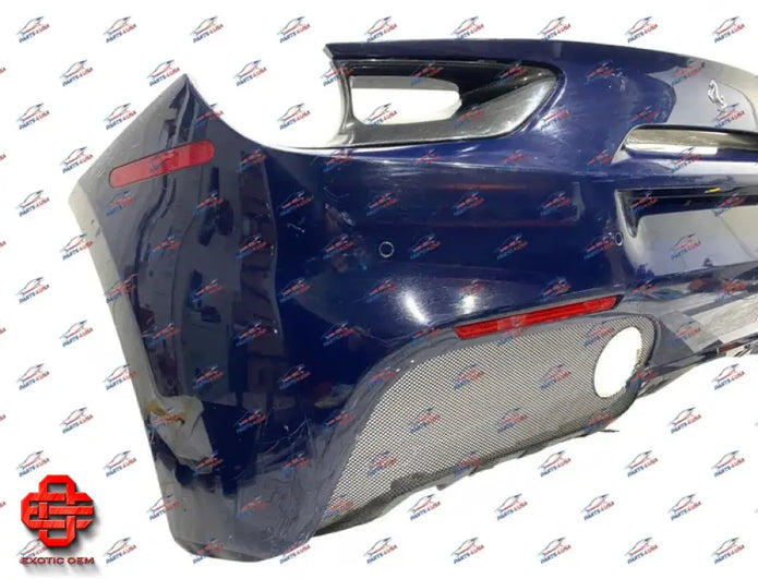 FERRARI 488 GTB REAR BUMPER COMPLETE WITH CARBON TRIM