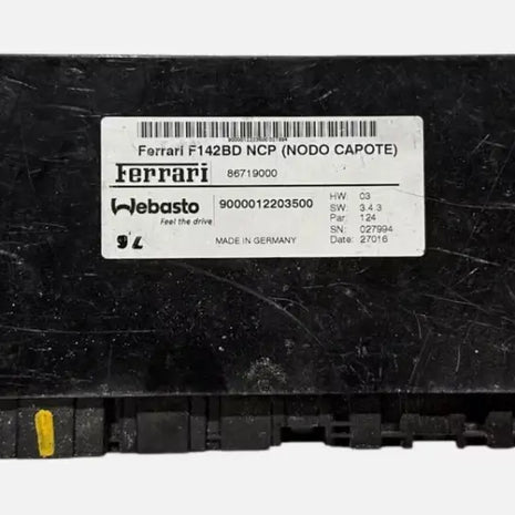 FERRARI 488 ROOF CONTROL UNIT
