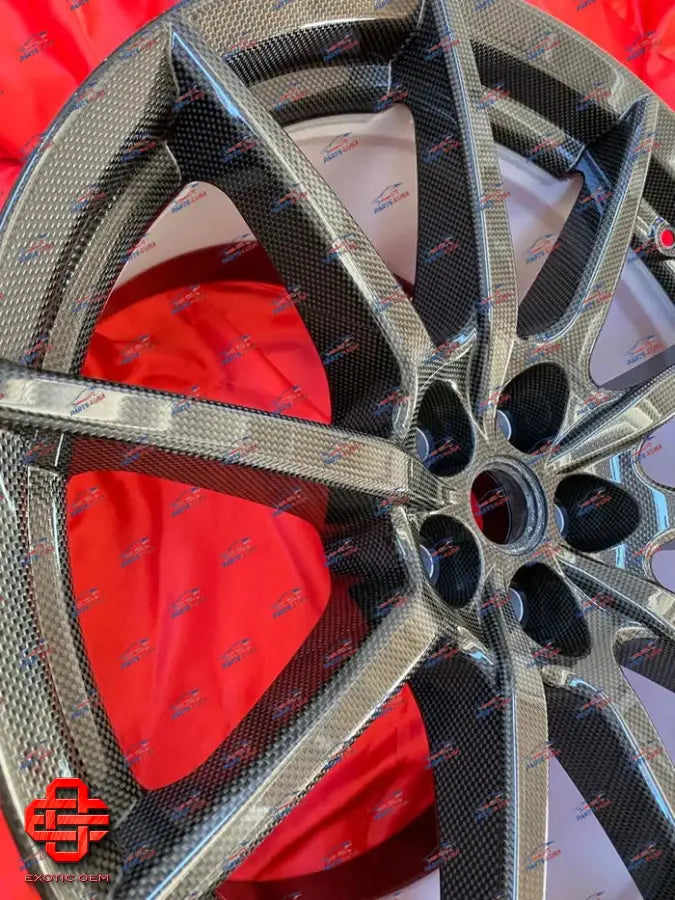 FERRARI 812 COMPETIZIONE CARBON FIBER WHEELS SET