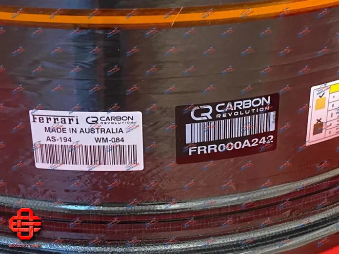 FERRARI 812 COMPETIZIONE CARBON FIBER WHEELS SET