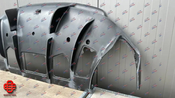 FERRARI 812 COMPETIZIONE REAR DIFFUSER CARBON