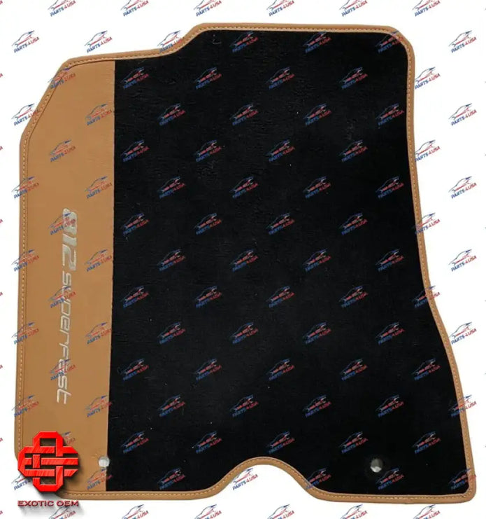 FERRARI 812 SUPERFAST FLOOR MATT BLACK WITH CAMEL