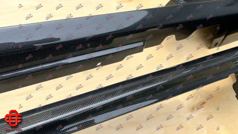 FERRARI 812 SUPERFAST GTS SIDE SKIRT COVER OUTER SILL CARBON