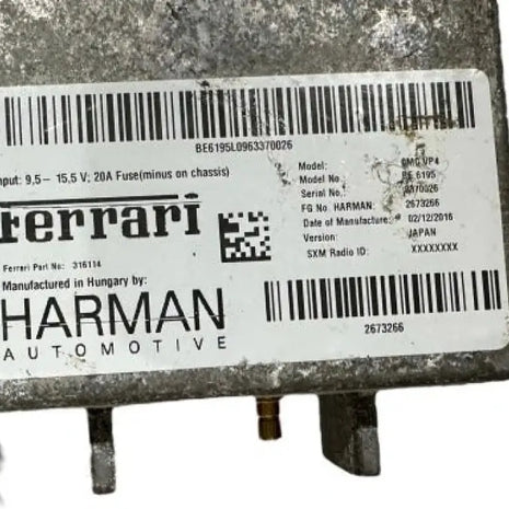 FERRARI F12 488 NAVIGATION MODULE