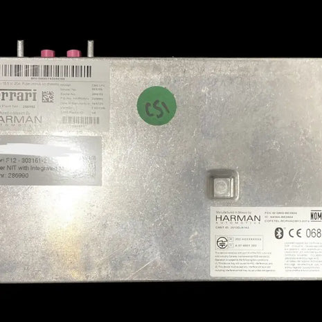 FERRARI F12 BERLINETTA NAVIGATION MODULE NAVIGATION MODULE BECKER NIT