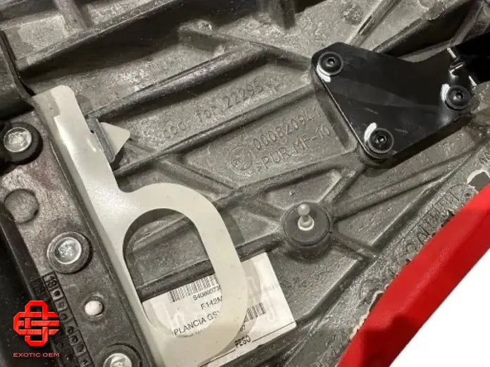 FERRARI F8 DASHBOARD COVER COCKPIT LEATHER RED