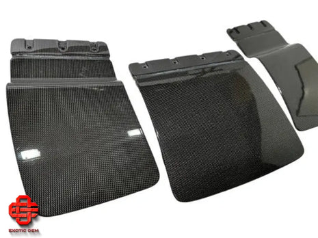 FERRARI F8 DIFFUSER COVERS CARBON