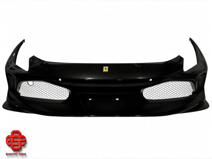 FERRARI F8 FRONT BUMPER BLACK