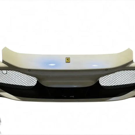 FERRARI F8 FRONT BUMPER WHITE