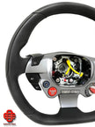 FERRARI F8 LEATHER STEERING WHEEL LEATHER STEERING WHEEL BLACK