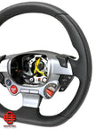 FERRARI F8 LEATHER STEERING WHEEL LEATHER STEERING WHEEL BLACK