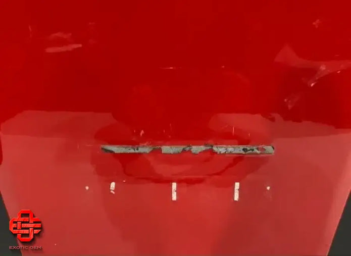 FERRARI F8 SPIDER REAR COVER COVER FLAP HOOD