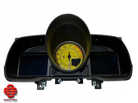 FERRARI F8 SPIDER TRIBUTO CARBON CLOCK ODOMETER