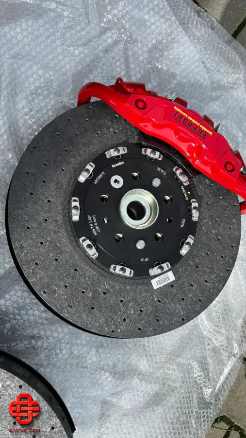 FERRARI F8 TRIBUTO 488 BRAKE SET COMPLETE CERAMIC OEM