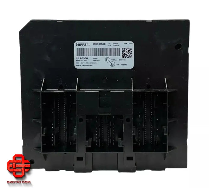 FERRARI PUROSANGUE 12 CYLINDERS BOSCH CONTROL UNIT BODY COMPUTER ECU UNIT