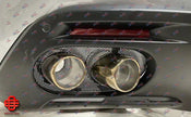 FERRARI ROMA REAR BUMPER US SPEC COMPLETE WITH GOLD TIPS