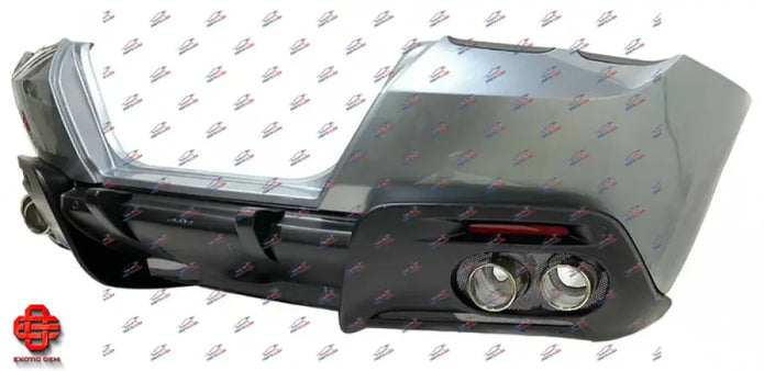 FERRARI ROMA REAR BUMPER US SPEC COMPLETE WITH GOLD TIPS
