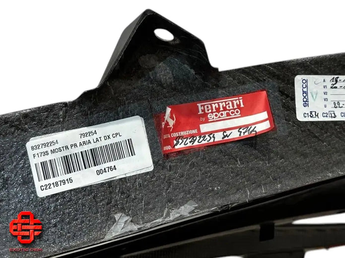 FERRARI SF90 CARBON LATERAL AIR INTAKE RH