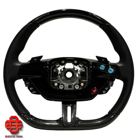 FERRARI SF90 CARBON LEATHER STEERING WHEEL