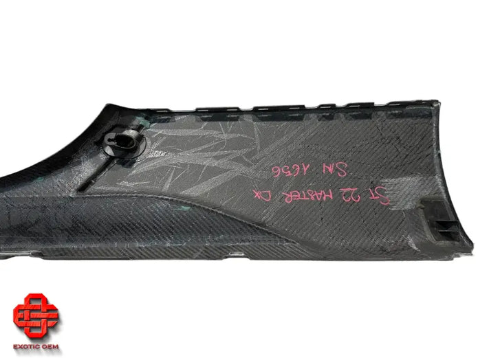 FERRARI SF90 CARBON SIDE SKIRT UNDERDOOR TRIM RH