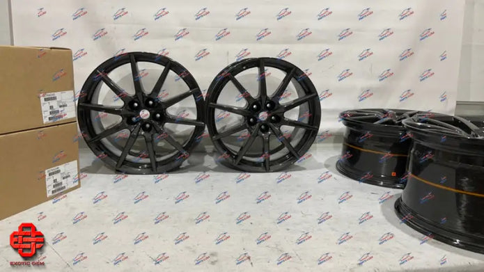 FERRARI SF90 STRADALE CARBON FIBER WHEELS SET OEM