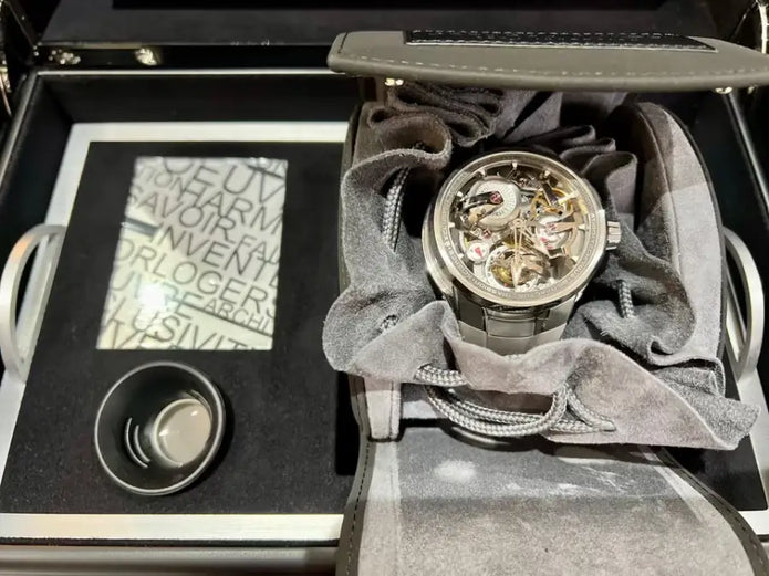 GREUBEL FORSEY - TOURBILLON 24 SECONDES ARCHITECTURE WATCH WATCH